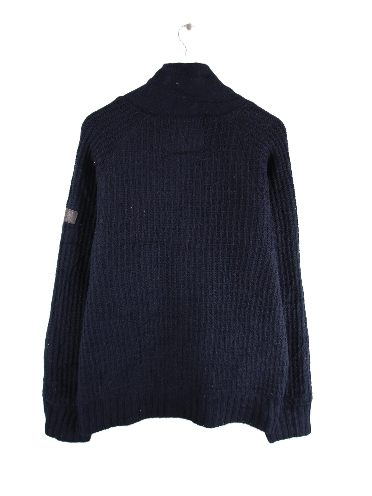 Vintage Strickjacke Blau XL – Rückseite