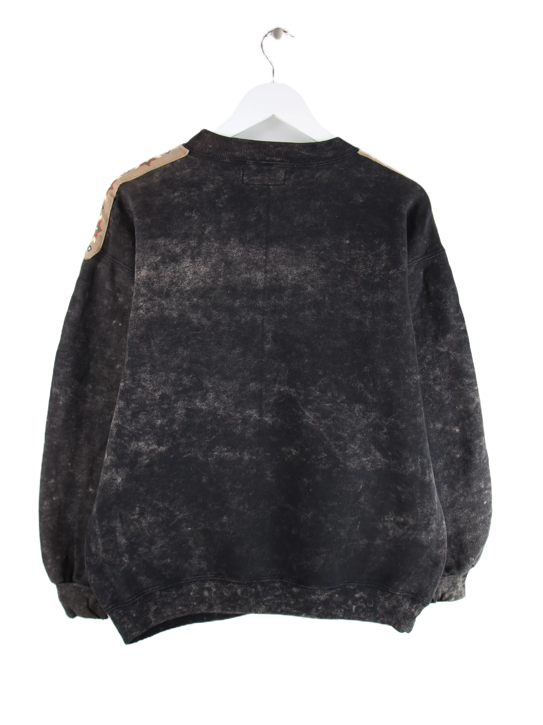 Vintage Sweater Schwarz L – Rückseite