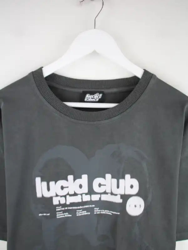 Vintage T-Shirt Grau XL – Etikett
