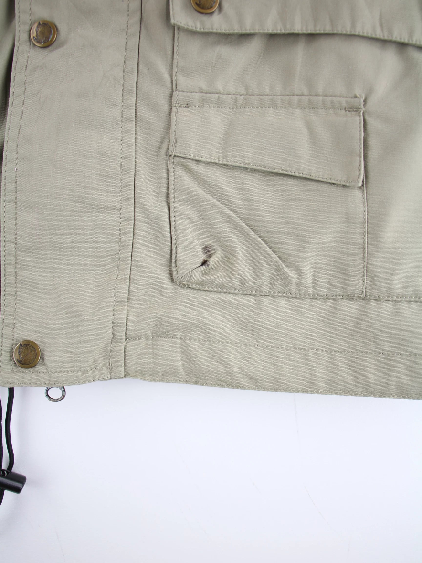 Vintage Weste Beige L – Detailbild 2