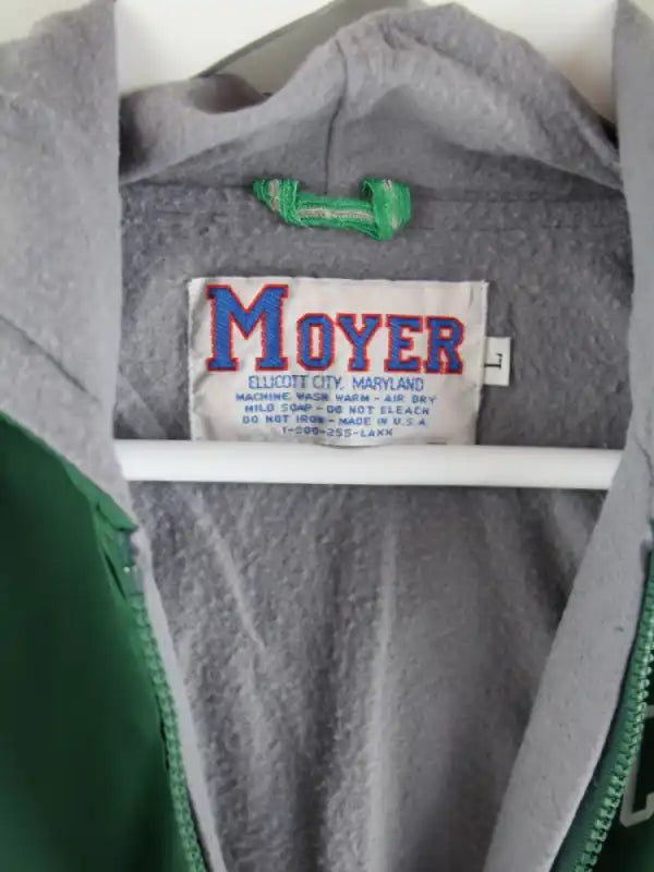 Vintage Windbreaker Grün L – Detailbild 4