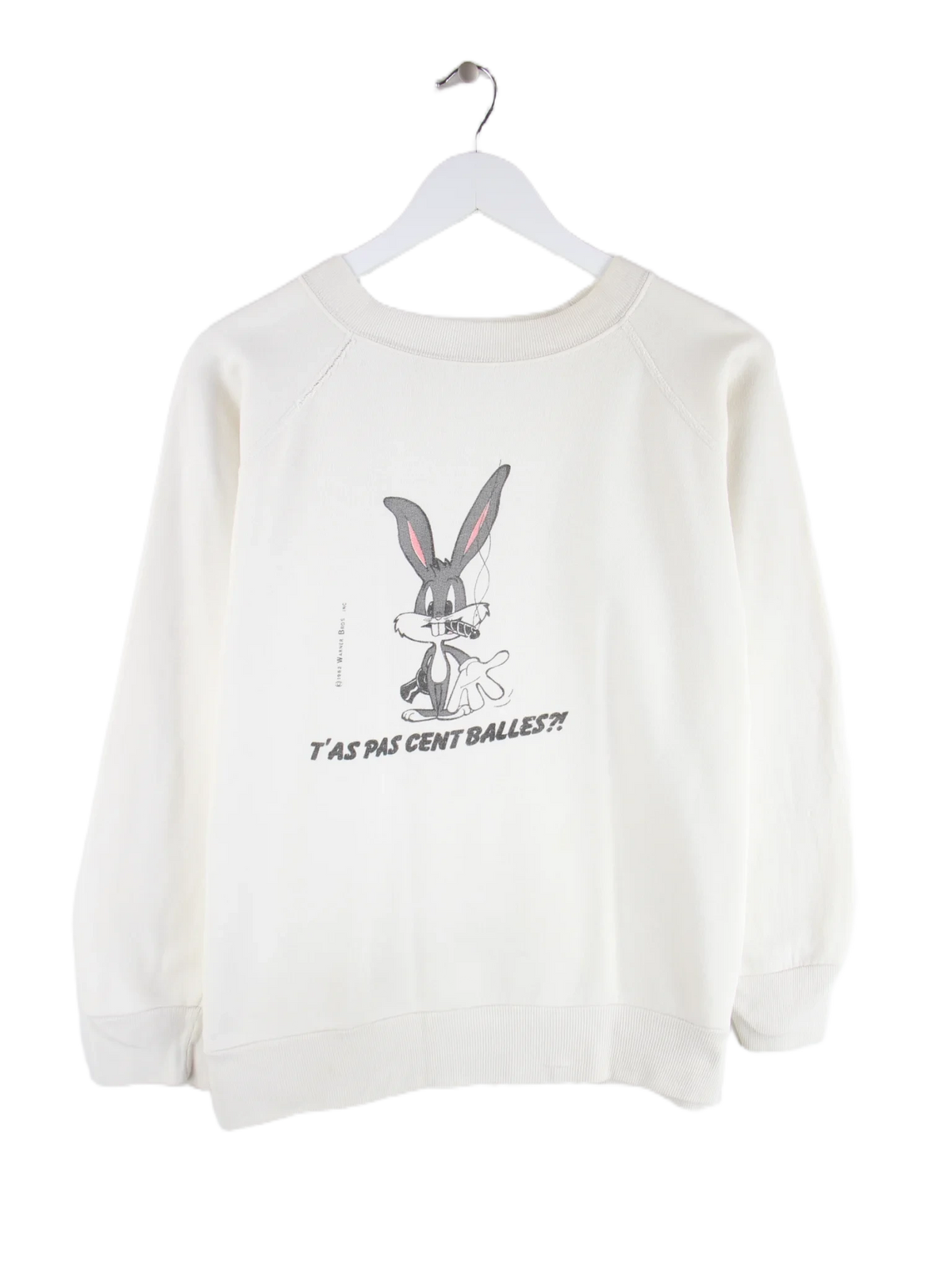 Warner Bros Sweater Weiß S – Vorderseite