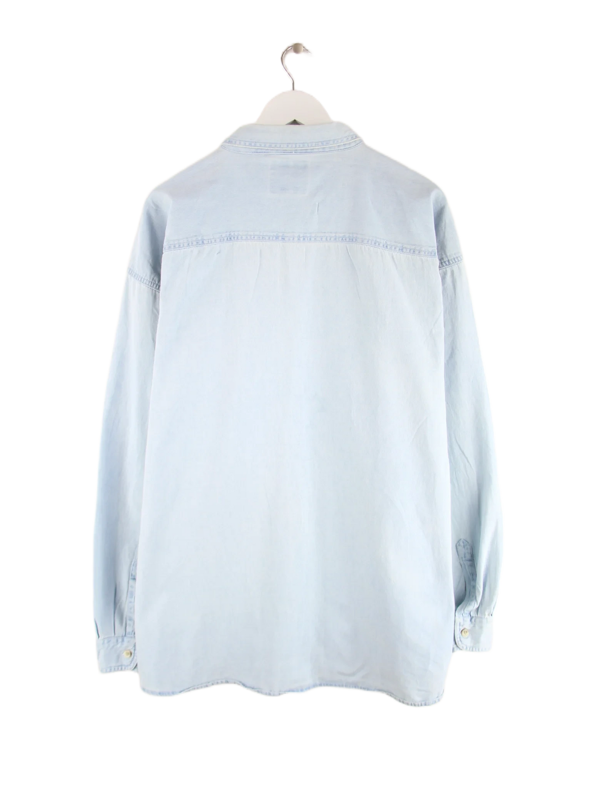 Wrangler Freizeit Hemd Blau XXL – Rückseite