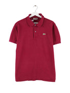 Lacoste 90s Vintage Basic Polo Rot M (front image)