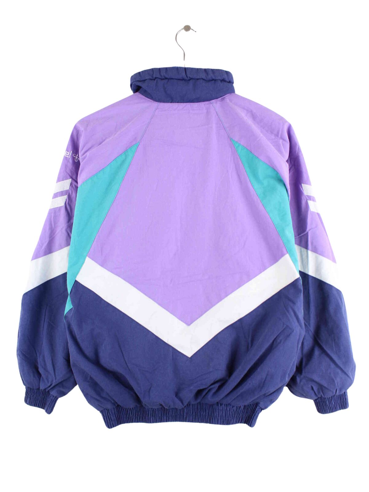 Hummel 90s Vintage Patch Half Zip Windbreaker Mehrfarbig XS (back image)