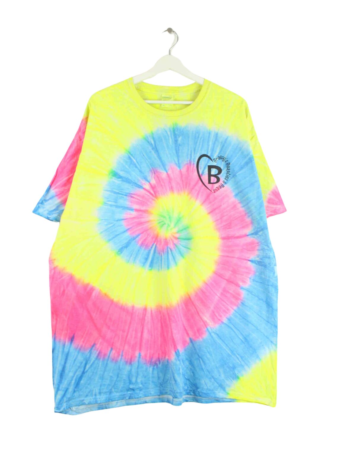 Port & Company Damen Print Tie Dye T-Shirt Mehrfarbig XXL (front image)