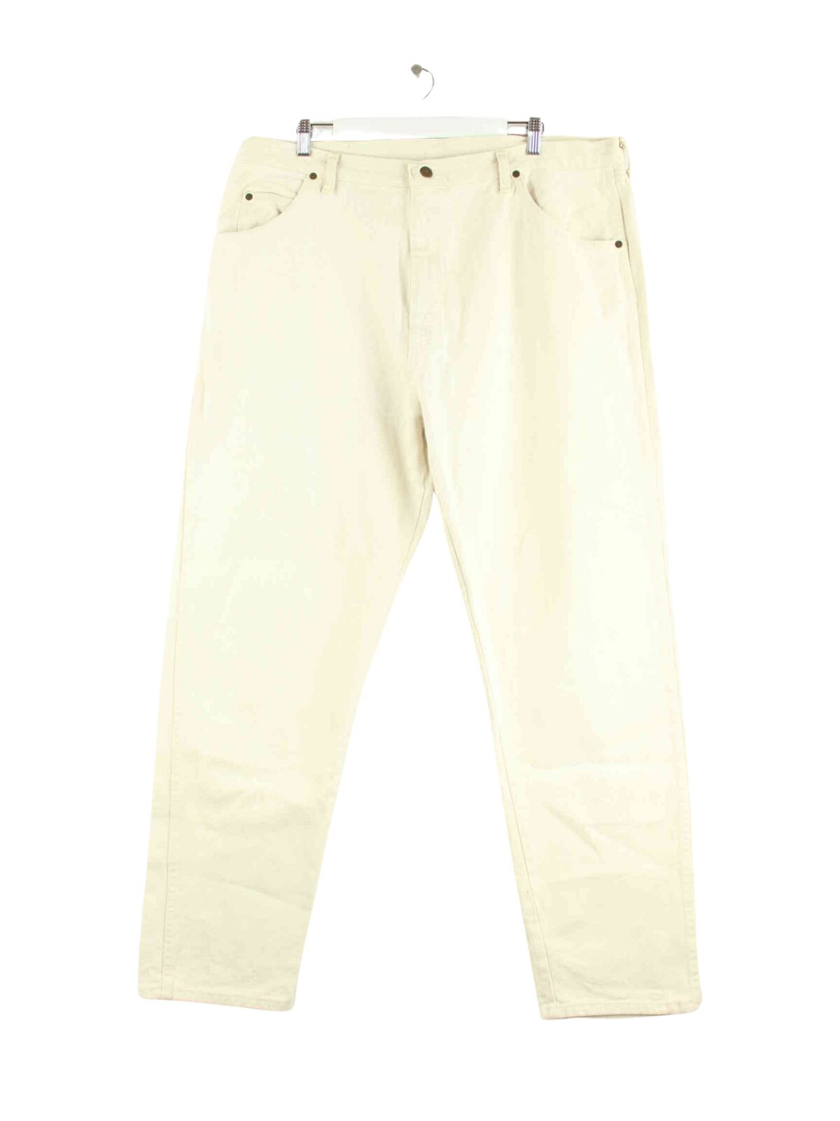 Wrangler 00s Jeans Beige W42 L34 (front image)