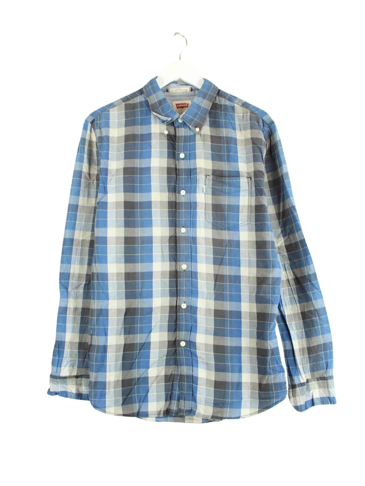 Levi's Checked Hemd Blau L (front image)