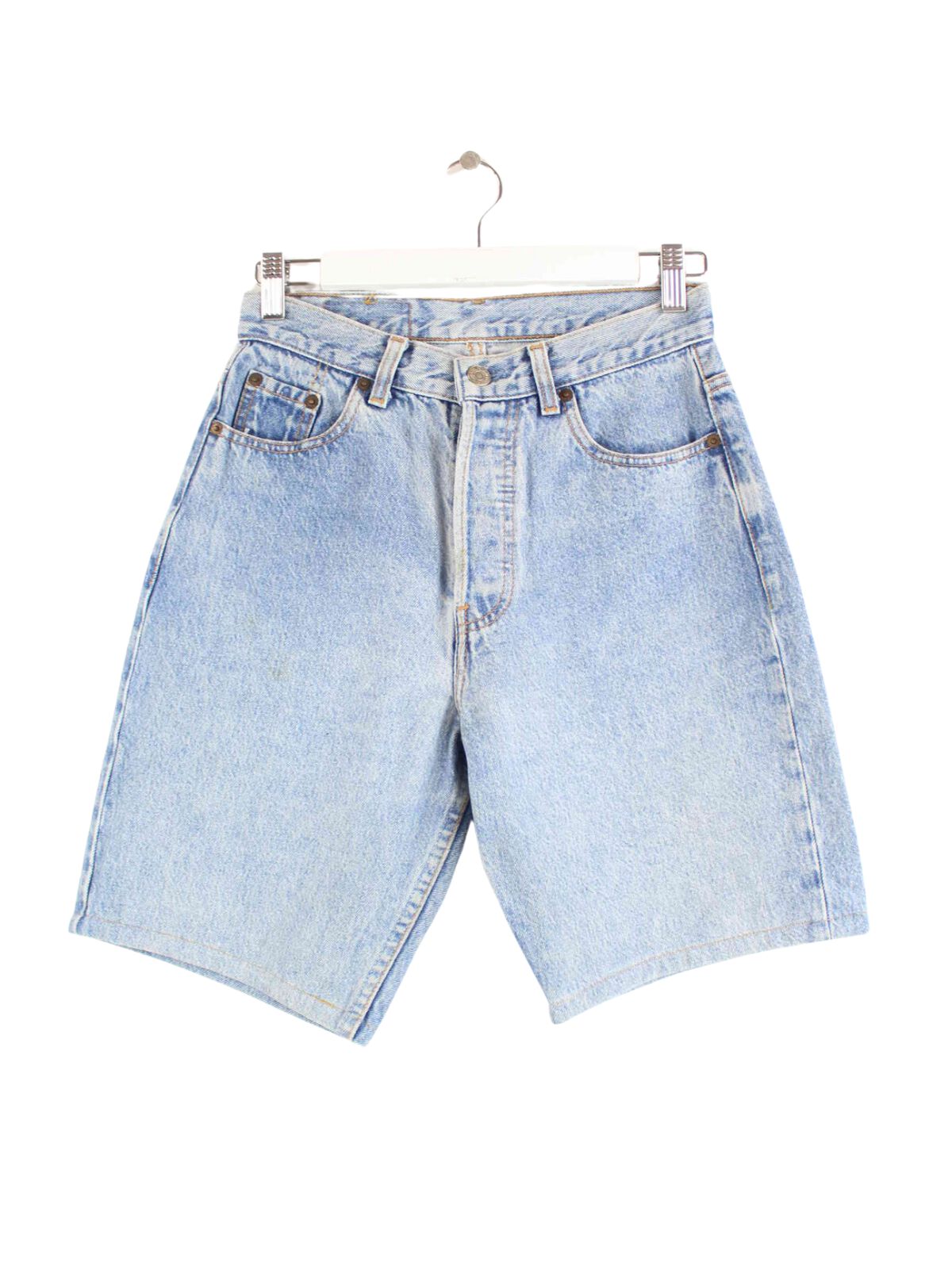 Levi's 501 Jeans Shorts Blau W24 (front image)