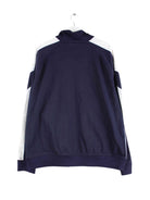 Puma Logo Print Trainingsjacke Blau L (back image)