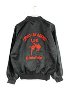 Vintage 90s Taek Won Do Bomber Jacke Schwarz L (back image)