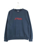 Australian Print Sweater Blau L (front image)