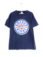 Fruit of the Loom Canada Hockey Print T-Shirt Blau L (front image)