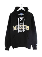 Vintage Missouri Embroidered Hoodie Schwarz S (front image)