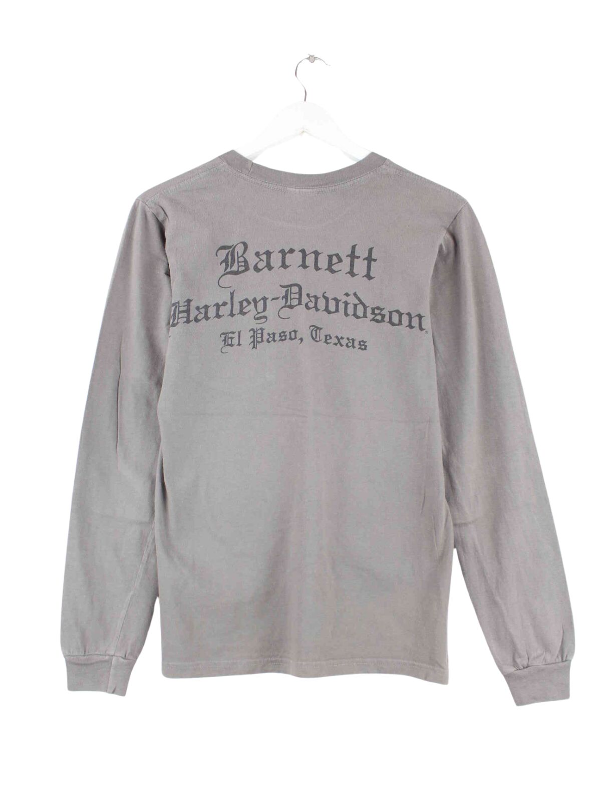 Harley Davidson El Paso Texas Print Sweatshirt Grau M (back image)