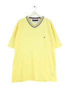 Tommy Hilfiger 00s V-Neck T-Shirt Gelb XL (front image)