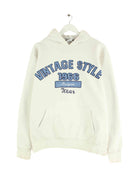 Vintage Print Hoodie Weiß L (front image)