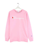 Champion Print Sweatshirt Rosa L (front image)