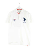 U.S. Polo ASSN. Embroidered Polo Weiß L (front image)