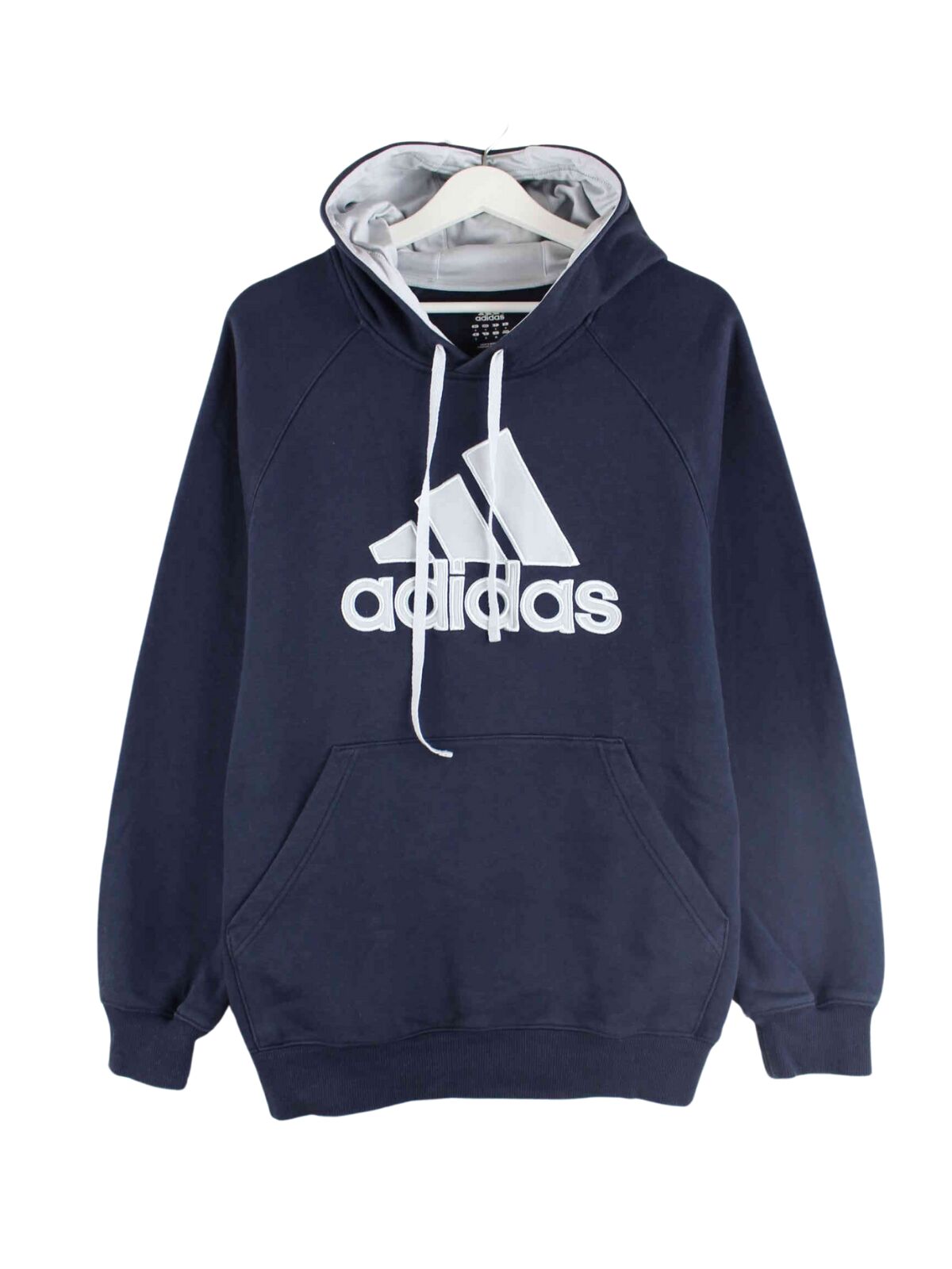 Adidas Embroidered Hoodie Blau S (front image)