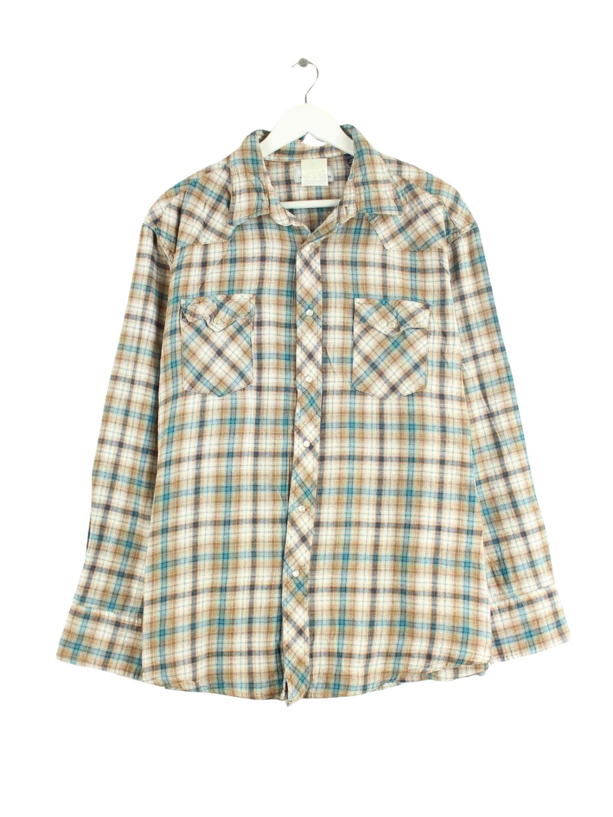 Wrangler 90s Flanell Hemd Mehrfarbig XXL (front image)