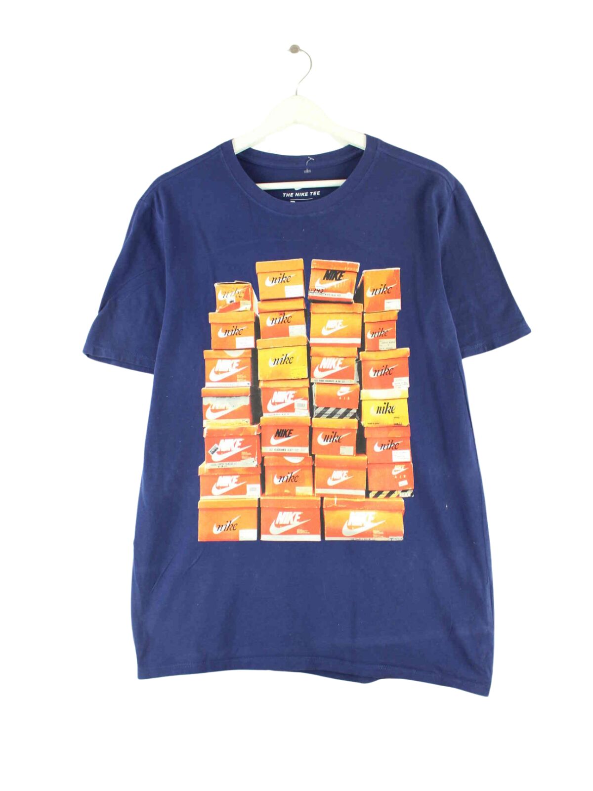 Nike Shoe Box Print T-Shirt Blau M (front image)