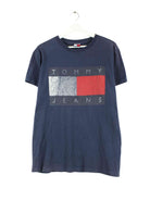 Tommy Hilfiger y2k Print T-Shirt Blau M (front image)