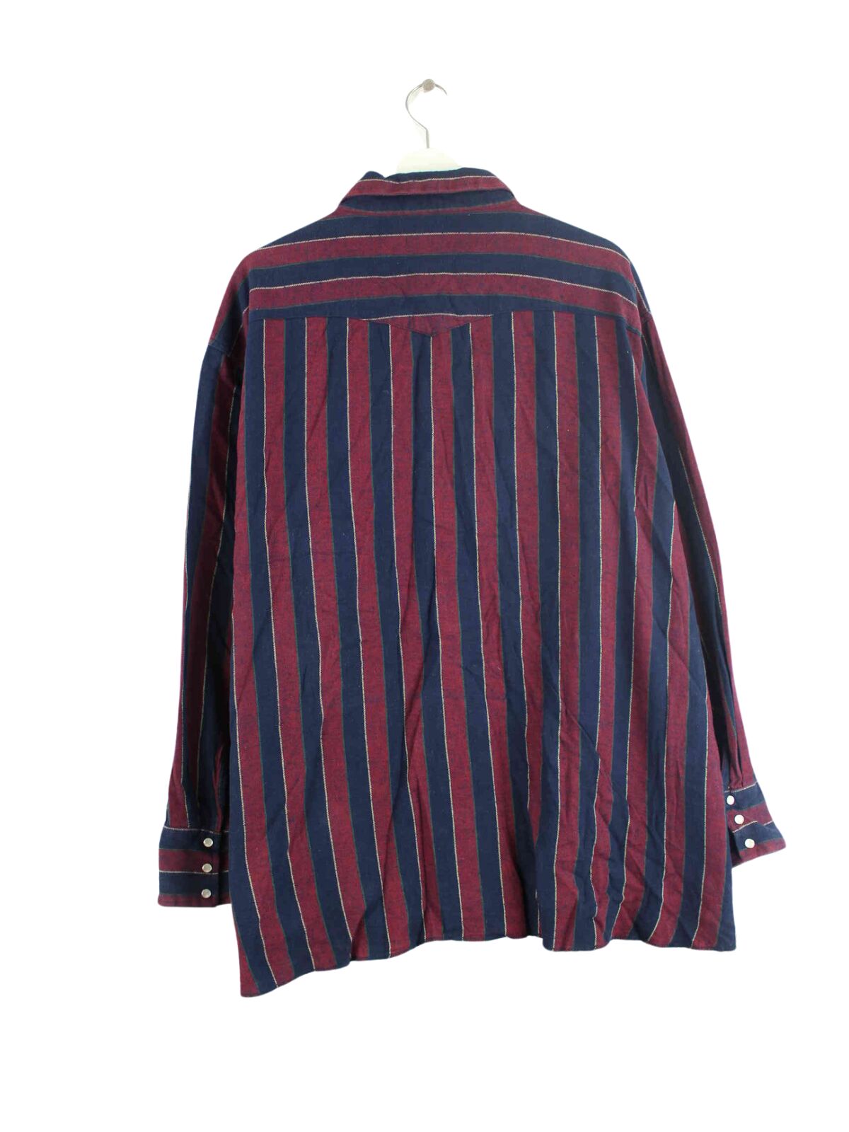 Wrangler y2k Striped Hemd Rot 3XL (back image)