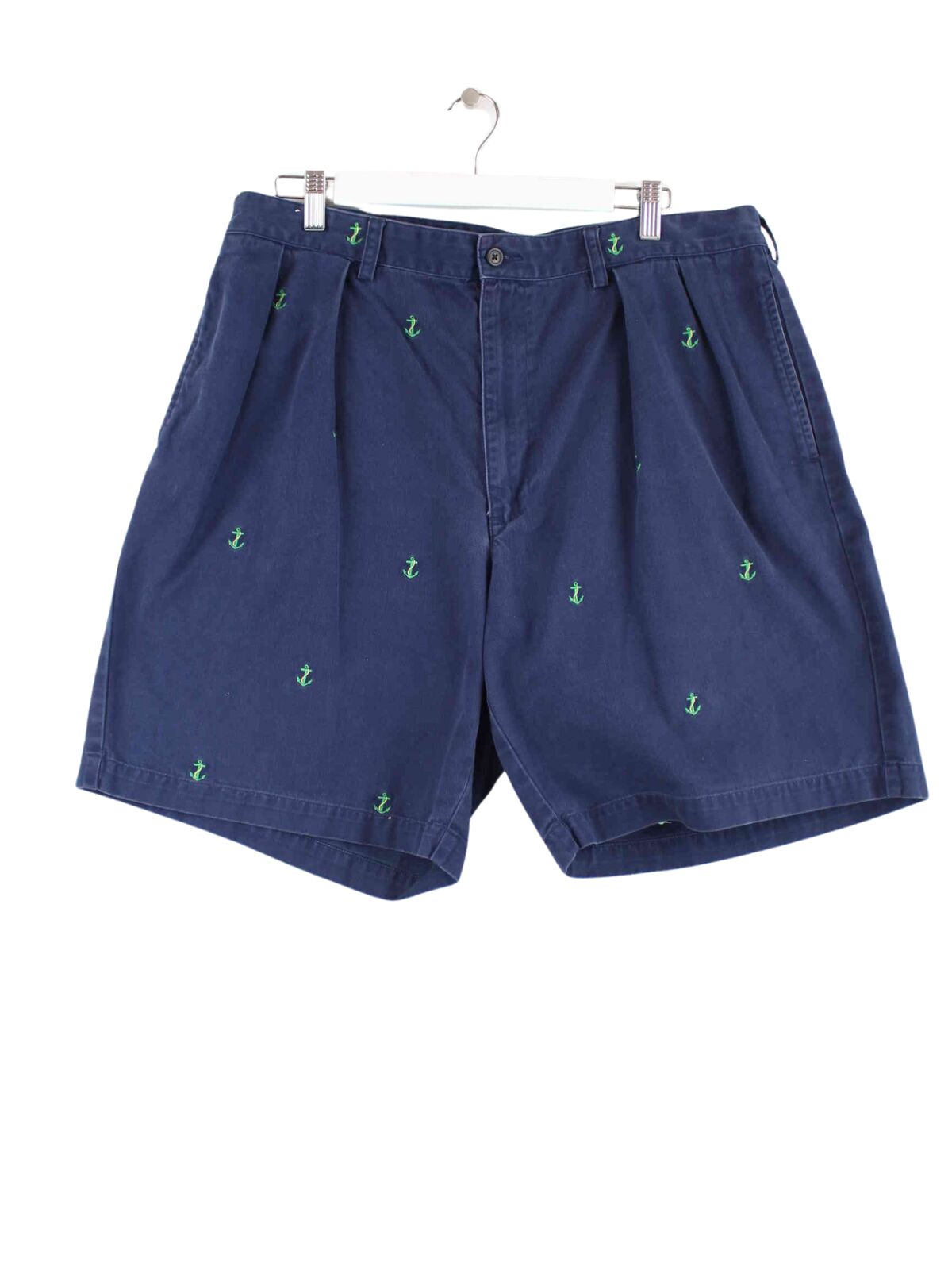 Ralph Lauren 90s Vintage Tyler Shorts Blau W38 (front image)