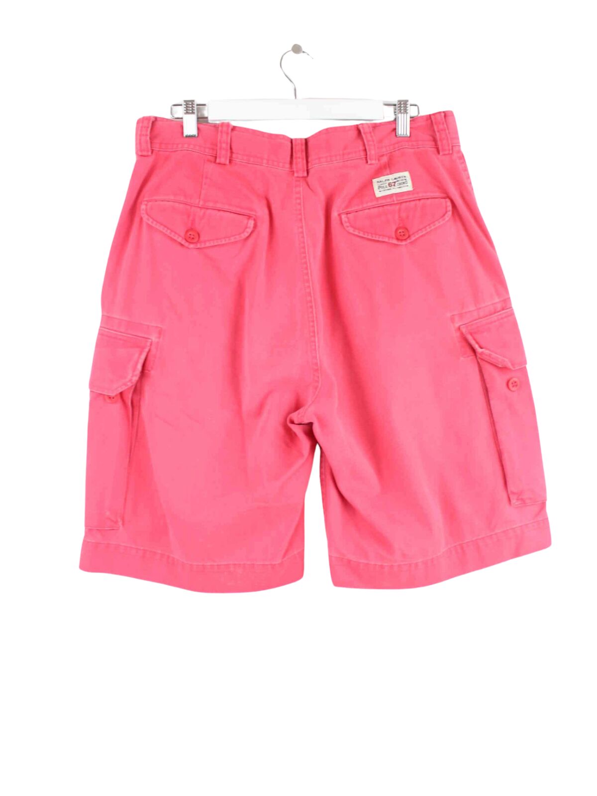 Ralph Lauren 90s Vintage Cargo Shorts Rosa W34 (back image)