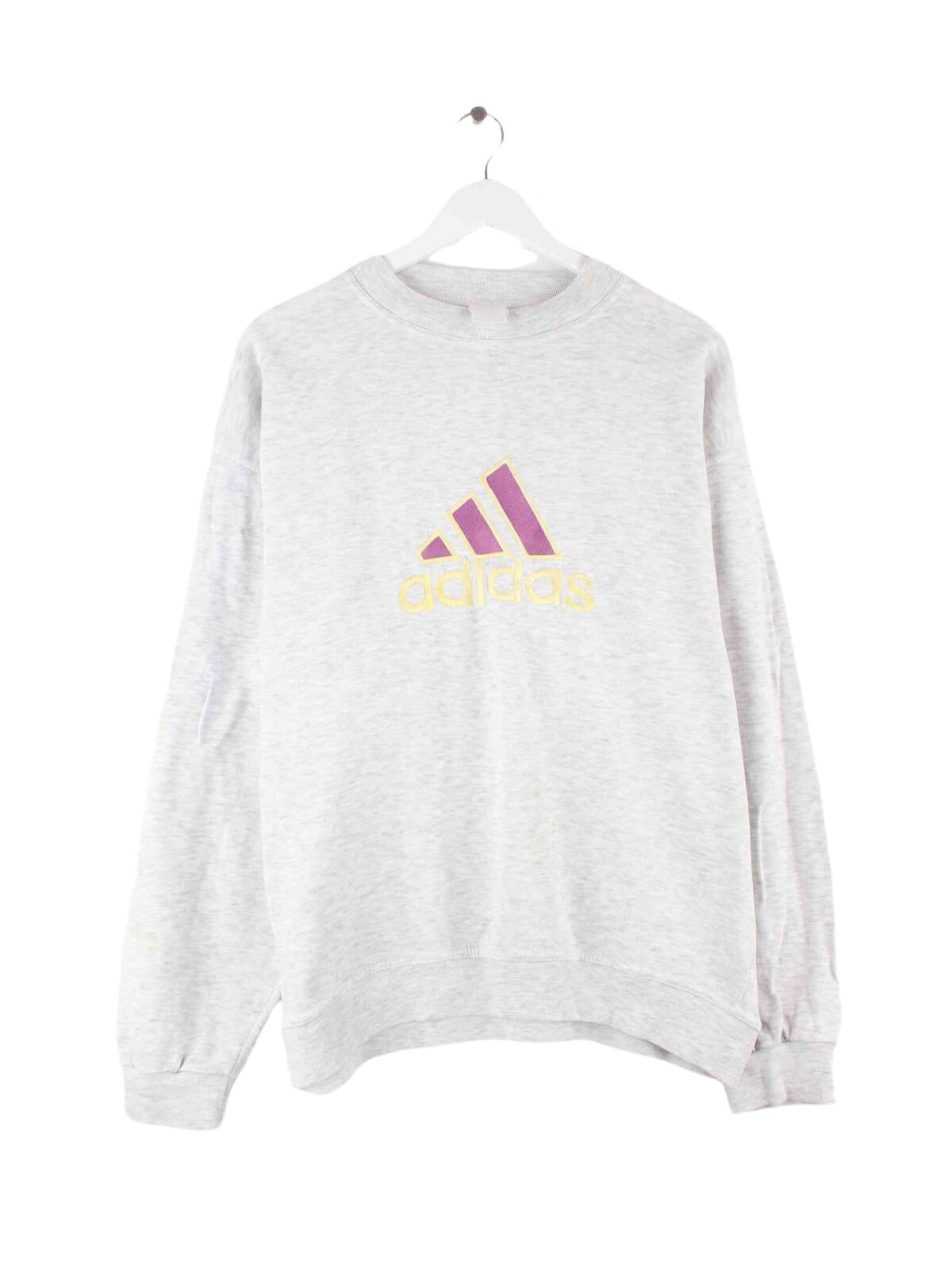 Adidas 90s Vintage Sweatshirt Weiß M (front image)