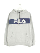 Fila Embroidered Hoodie Grau L (front image)