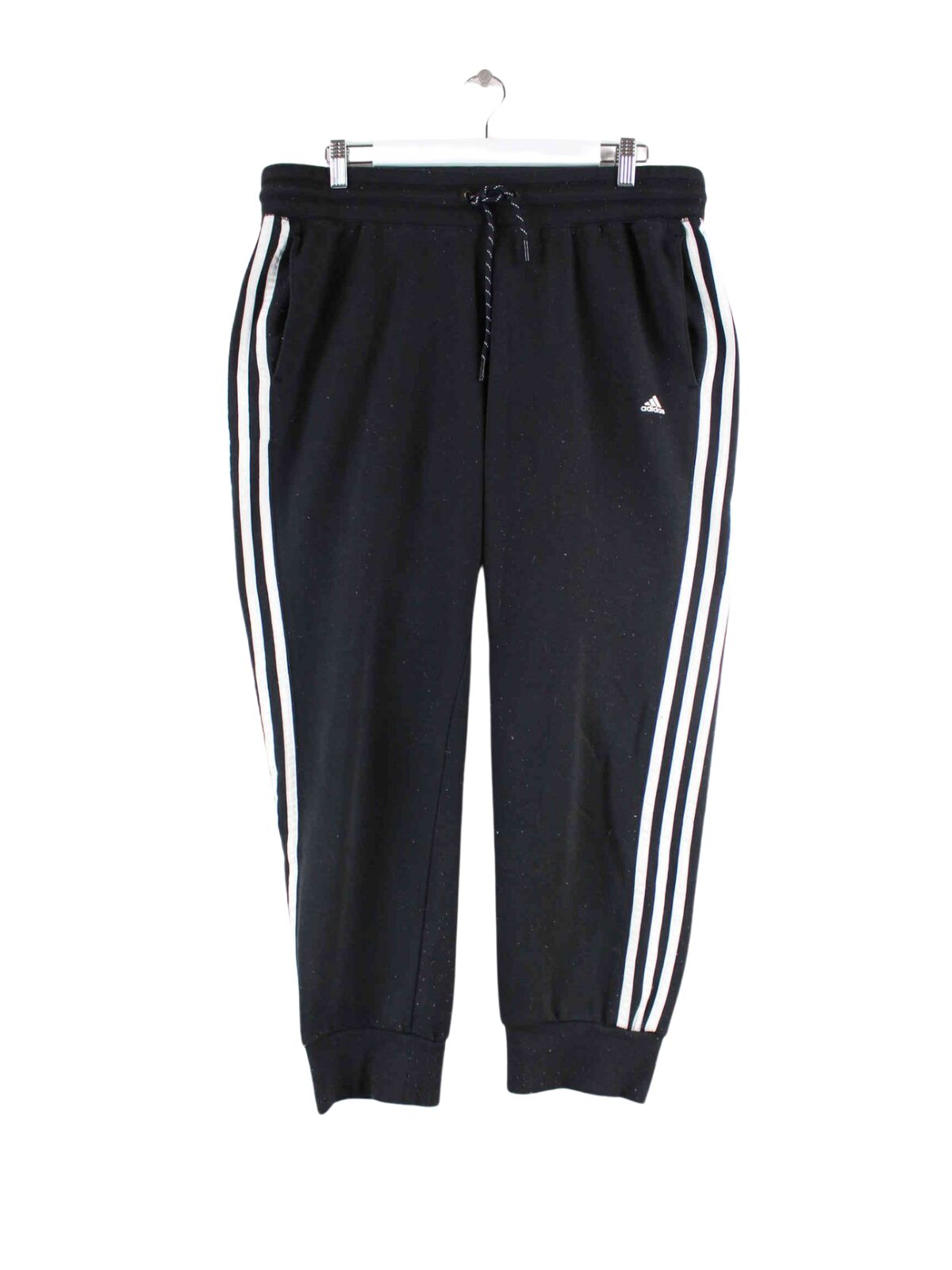 Adidas Damen Essentials 3-Stripes Jogginghose Schwarz L (front image)