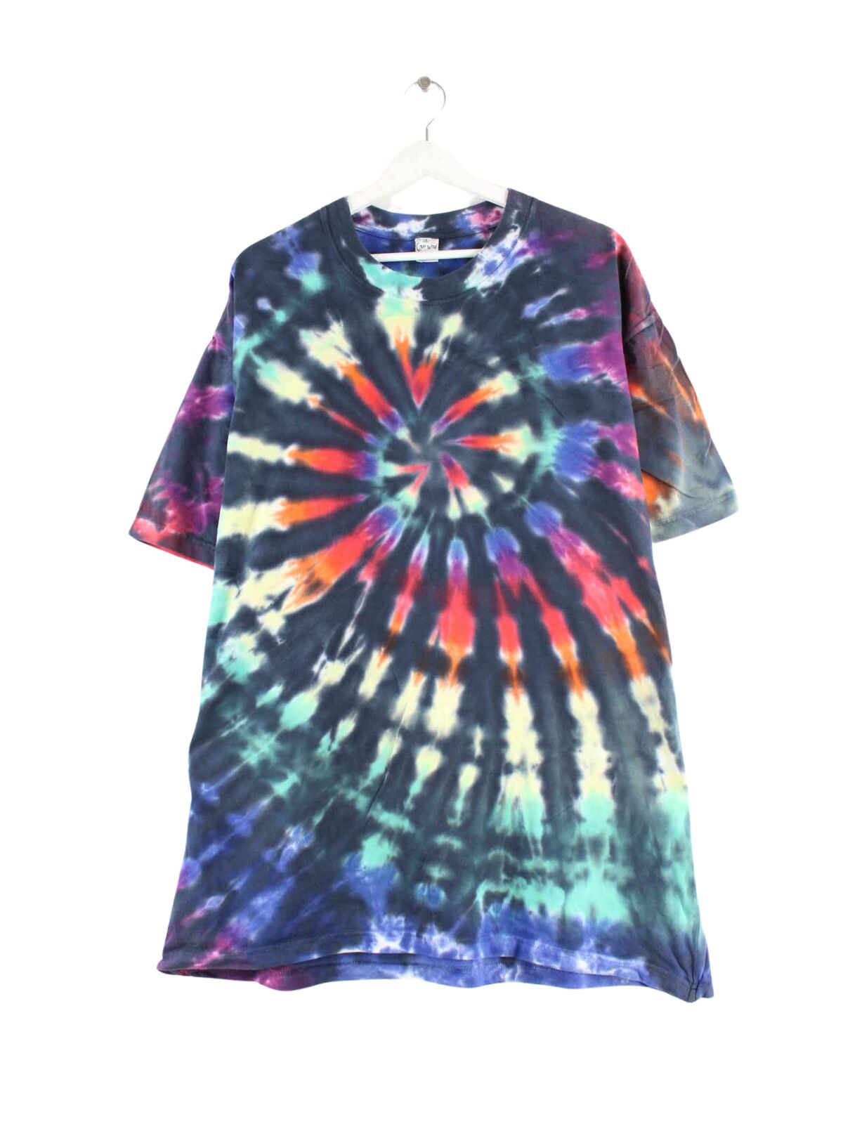 Vintage 90s Tie Dye T-Shirt Mehrfarbig XL (front image)