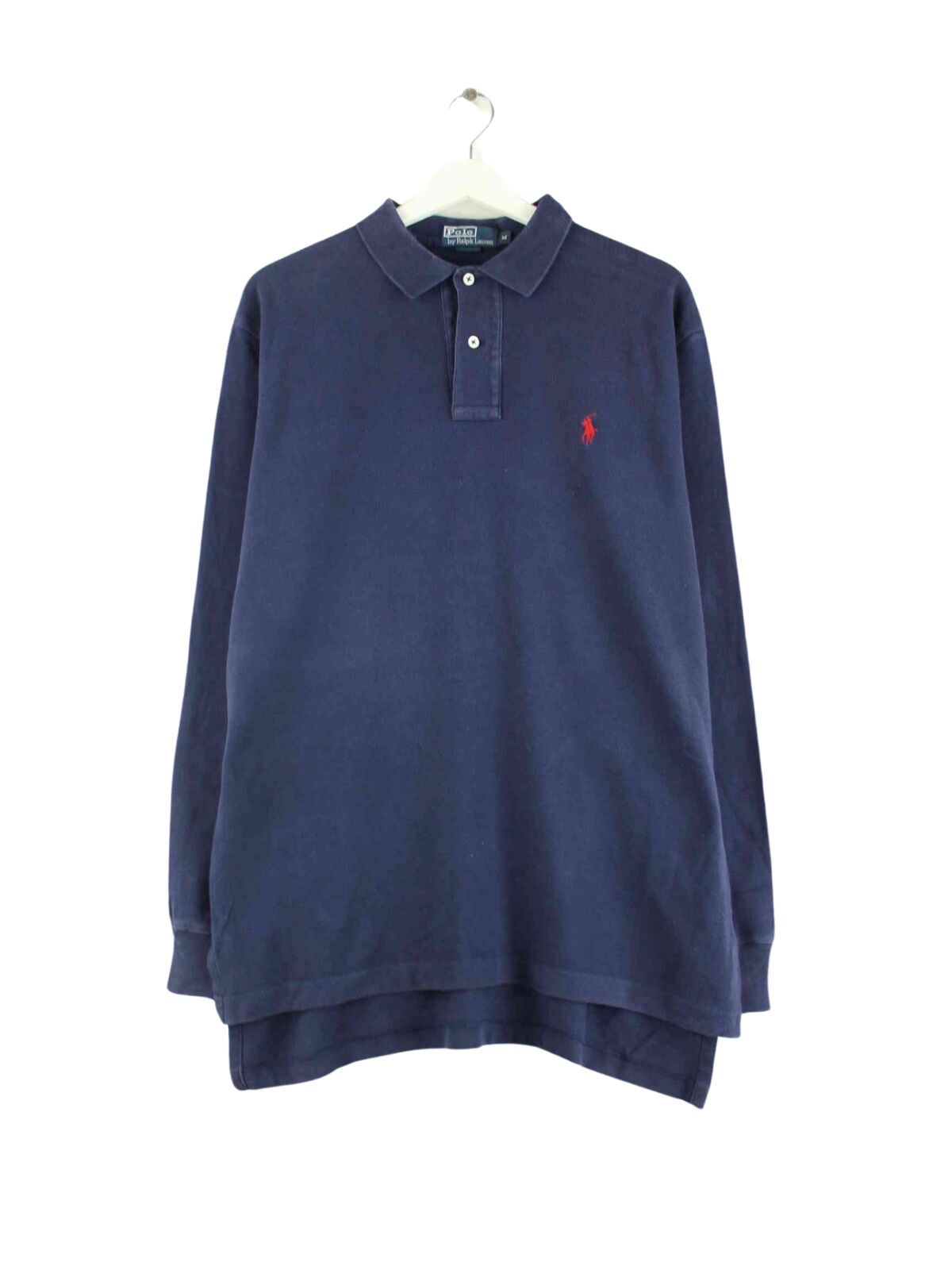 Ralph Lauren Langarm Polo Blau M (front image)