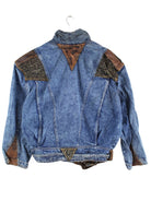 Vintage Damen 90s Jeans Jacke Blau L (back image)