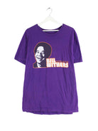 Vintage Bill Withers Print T-Shirt Lila XXL (front image)