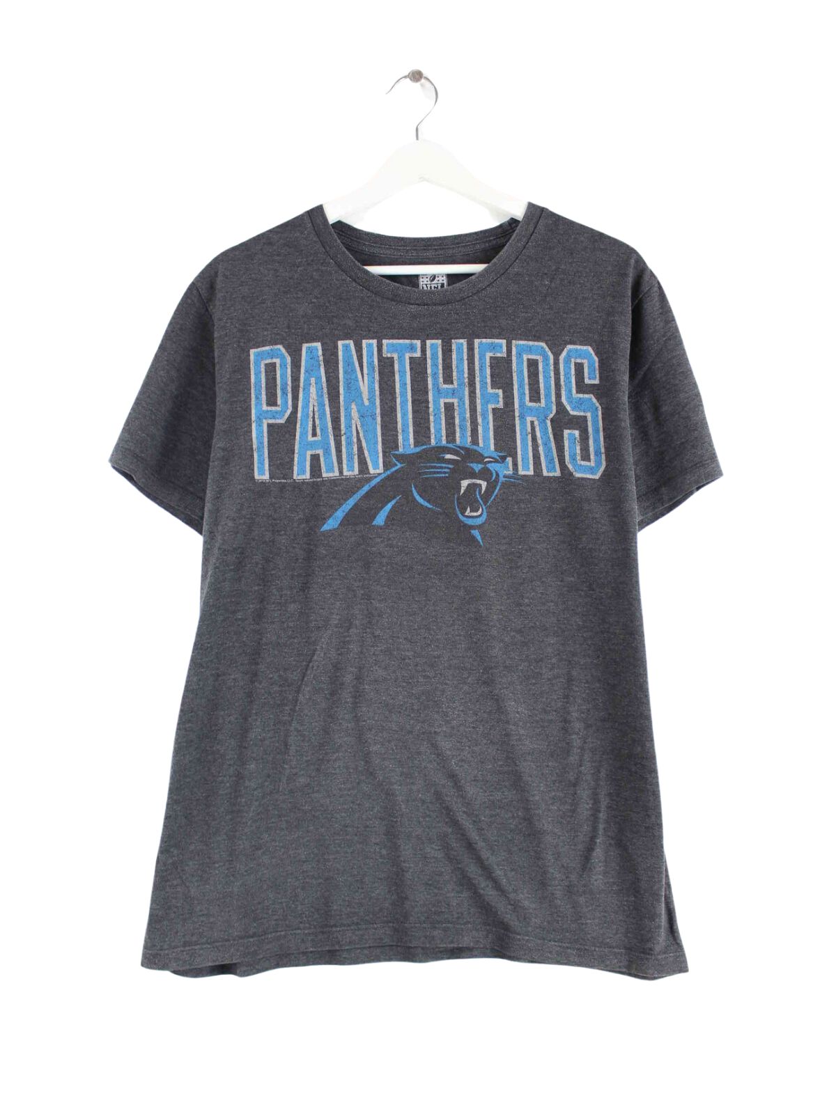 NFL Panthers 2015 Print T-Shirt Grau L (front image)