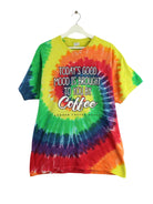 Port & Company Tie Dye Print T-Shirt Mehrfarbig L (front image)