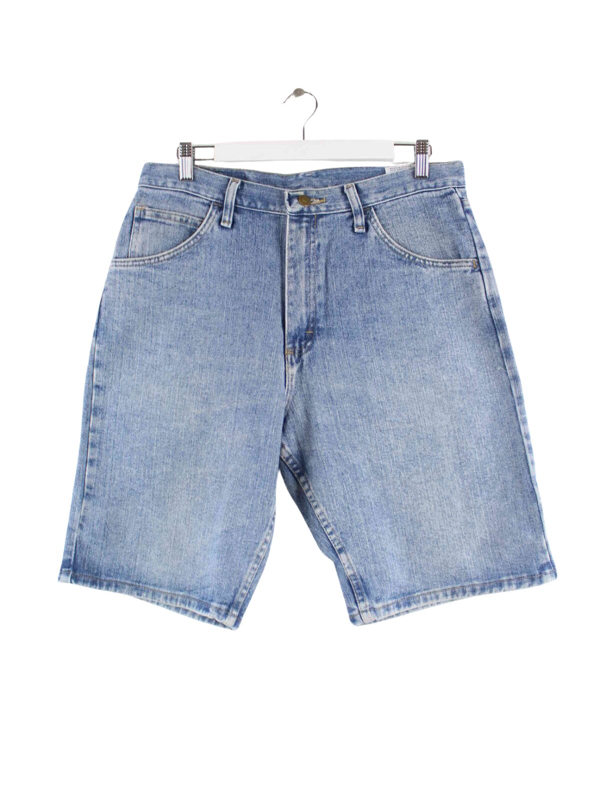 Wrangler Relaxed Fit Jeans Shorts Blau W32 (front image)