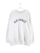 Vintage Airforce Print Sweater Grau XL (front image)