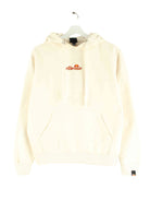 Ellesse Damen Embroidered Hoodie Beige XS (front image)