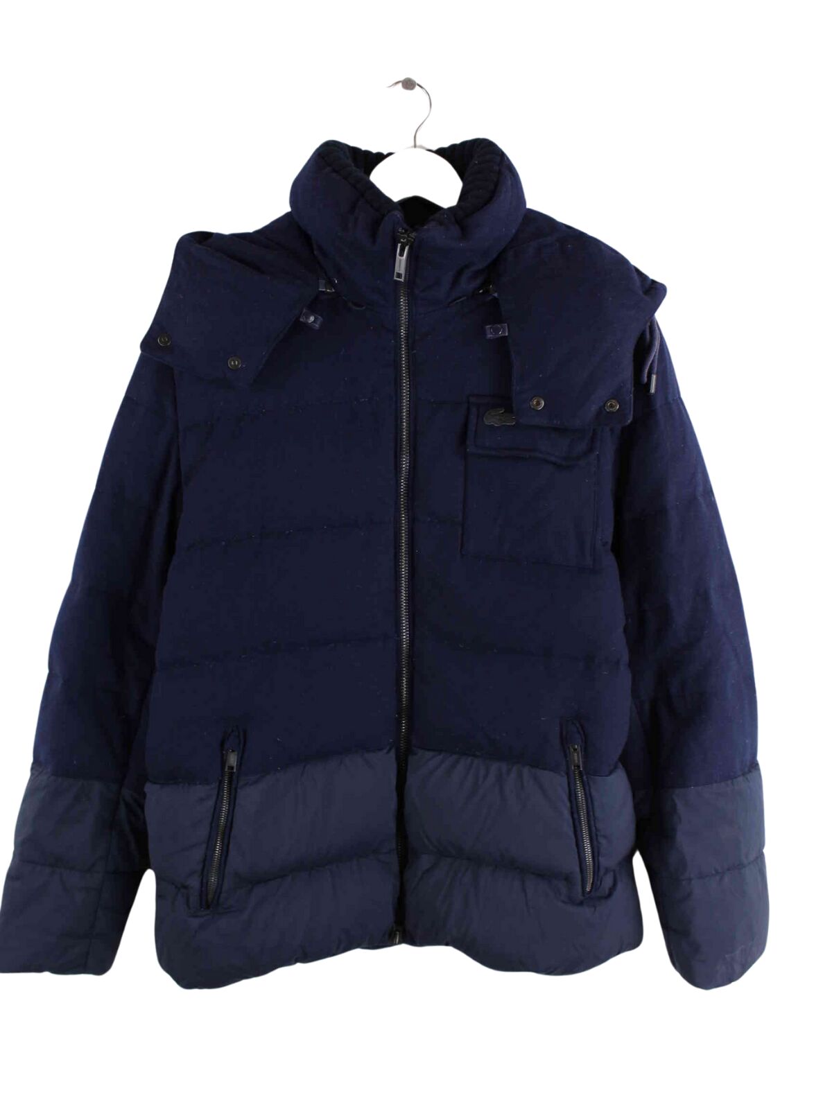 Lacoste Daunen Jacke Blau M (front image)