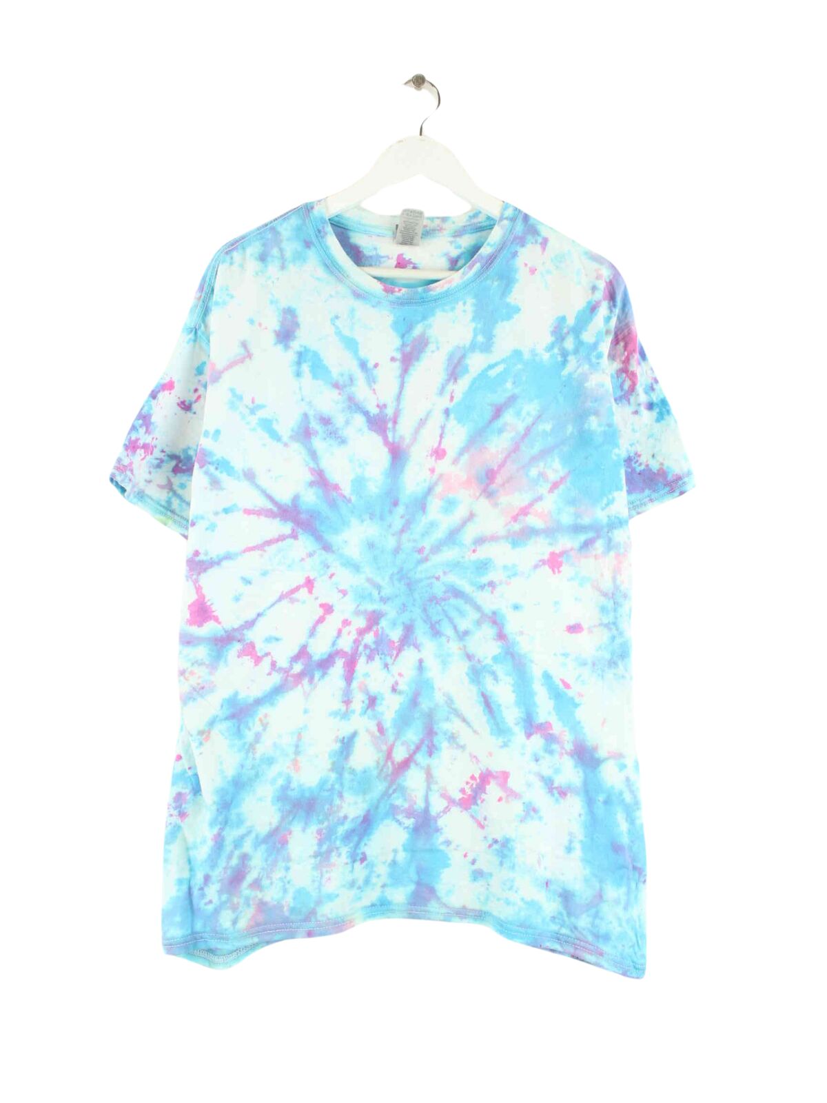 Gildan Tie Dye T-Shirt Blau XL (front image)