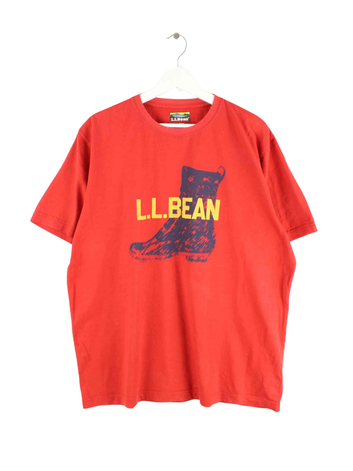 LL Bean Print T-Shirt Rot L (front image)