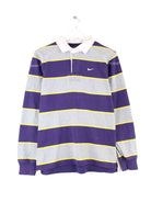 Nike Gestreiftes Langarm Polo Mehrfarbig M (front image)