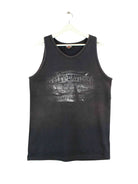 Harley Davidson y2k Bellemont Print Faded Tank Top Schwarz M (front image)