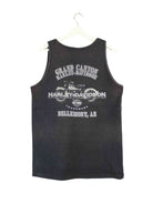 Harley Davidson y2k Bellemont Print Faded Tank Top Schwarz M (back image)