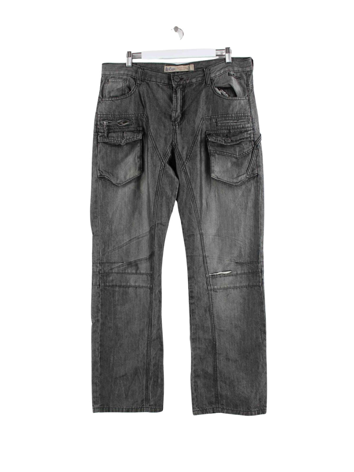 Lee Cooper y2k Carpenter Jeans Grau W36 L34 (front image)