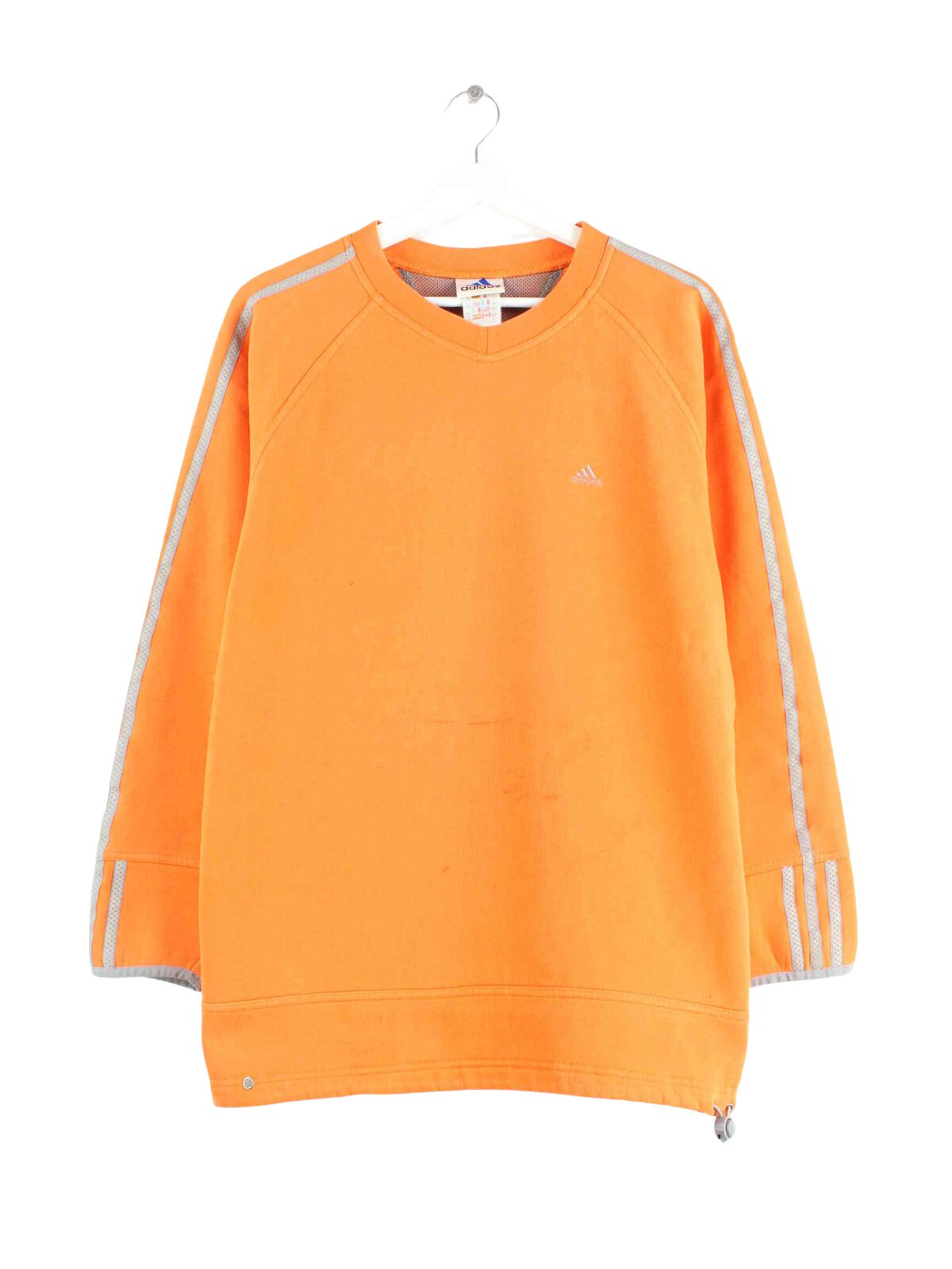 Adidas 90s Vintage Basic Sweater Orange L (front image)